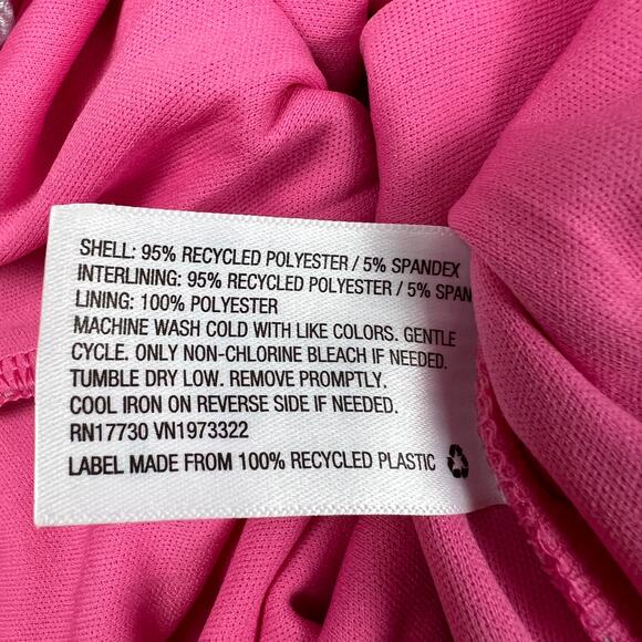 Wild Fable Women's Pink Tie-Dye Mesh Side Ruched Mini Skirt - Size Medium - NWT - Picture 7 of 7